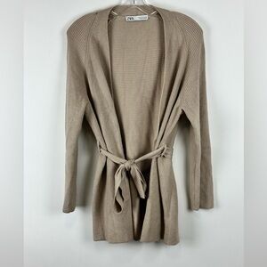 Zara Knit Long Cardigan
